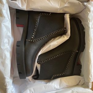 Brand New Christian Louboutin Spike Boots, perfect for fall! Bought in store.